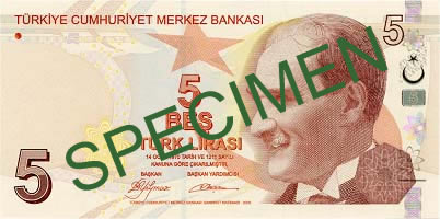 5 liiran etupuoli