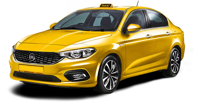 Keltainen taksi Turkissa